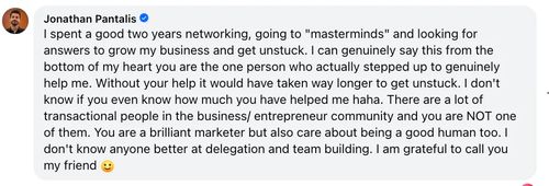 James Guldan client testimonial