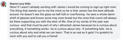 James Guldan client testimonial