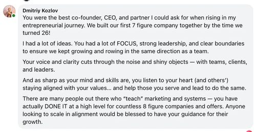 James Guldan client testimonial