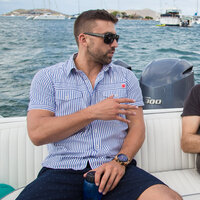 Greg Pignataro at Necker Island